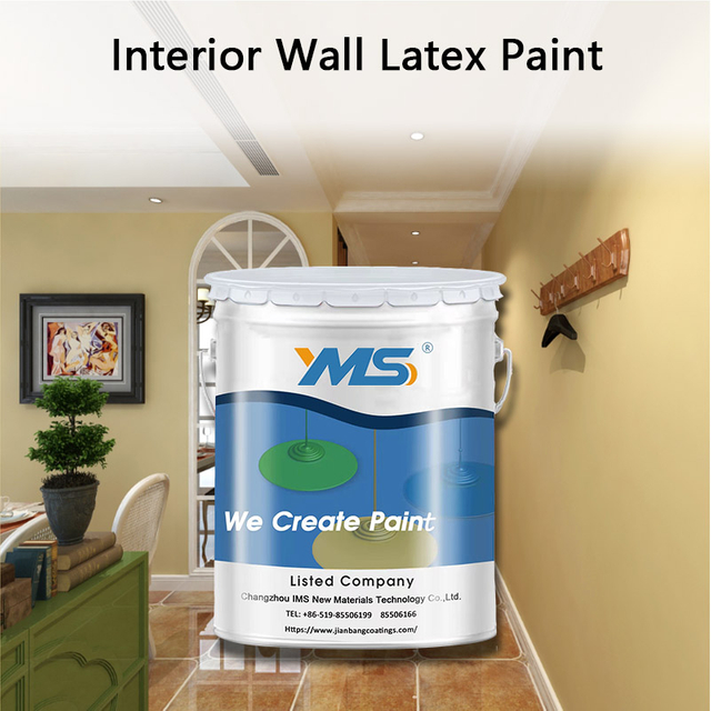 Recubrimiento acrílico de pintura de látex de la pared interior