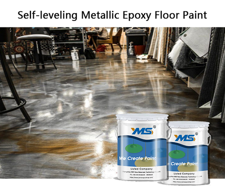 Metallic epoxy Floor Penitus D2-JF