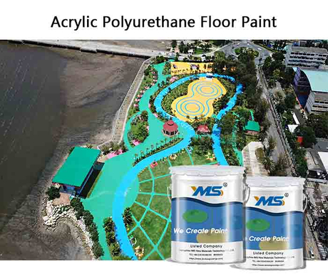 Ակրիլային պոլիուրեթանային հատակի ներկ BS52-12